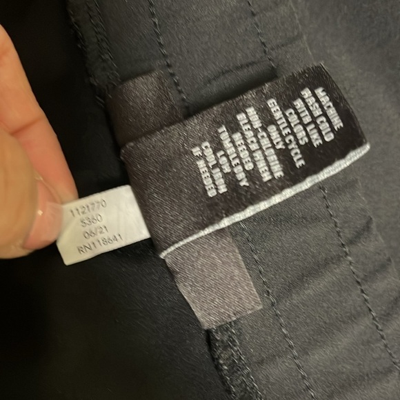 Lane Bryant Women’s LIVI Stretch Woven Ankle Pants Black Gray Size 20 - Picture 9 of 9